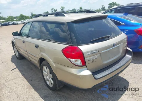 2009 Subaru Outback 2.5I z USA, uszkodzony, nr VIN 4S4BP61C497314279